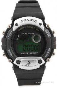 SF 7982PP02 Superfibre Digital Watch - For Men